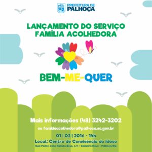 Read more about the article Palhoça lança programa em que famílias acolhem crianças e adolescentes em situação de risco