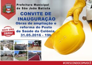 Read more about the article Posto da Colônia será inaugurado nesta terça-feira (31)