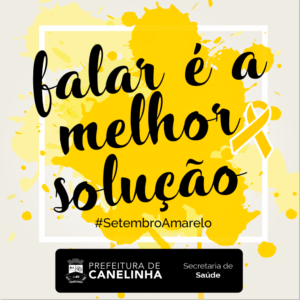 Read more about the article Setembro Amarelo – Falar é a melhor solução
