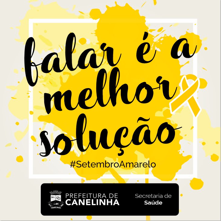 You are currently viewing Setembro Amarelo – Falar é a melhor solução