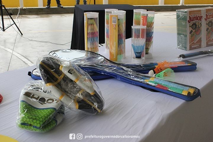 You are currently viewing Município recebe kits esportivos na rede municipal de Educação