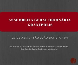 Read more about the article Governador do Estado confirma participação na Assembleia da GRANFPOLIS, nesta sexta (27)