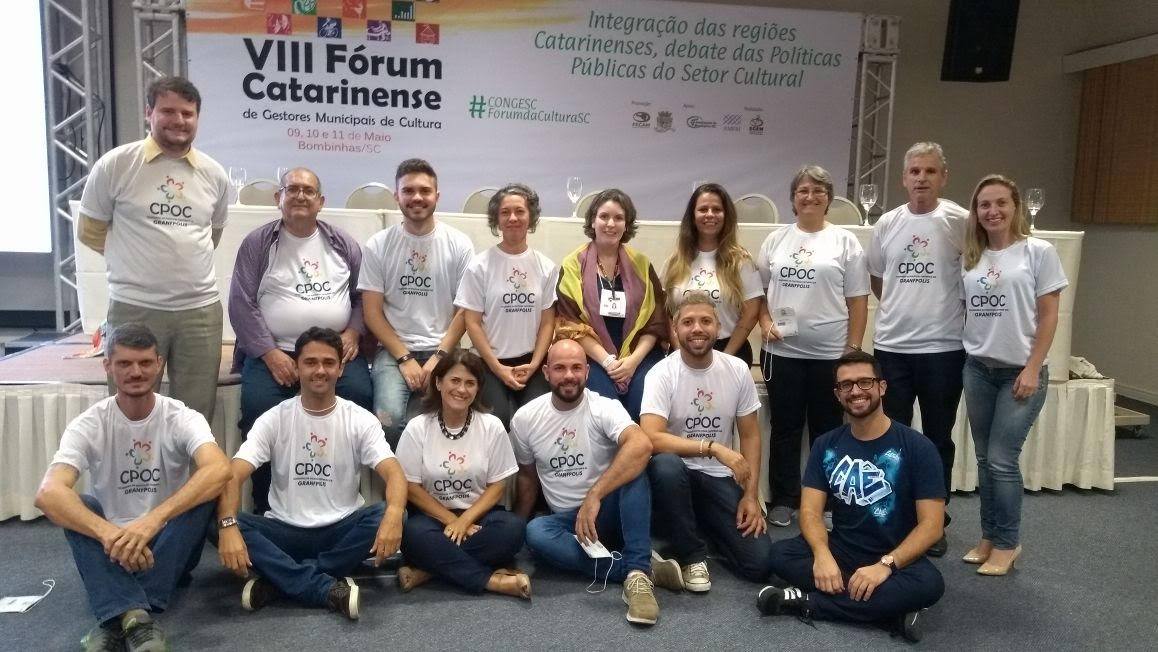 You are currently viewing CPOC presente no VIII Fórum Catarinense de Gestores Municipais de Cultura