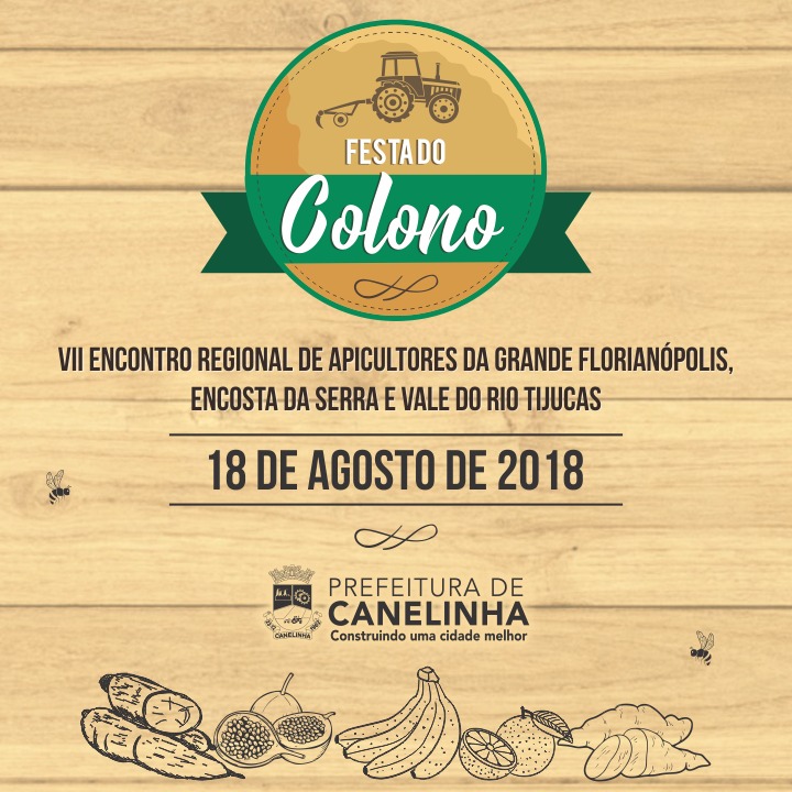 You are currently viewing Festa do Colono e Encontro Regional de Apicultores acontecem neste sábado