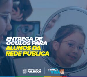 Read more about the article Prefeitura entrega óculos para crianças da rede municipal de educação