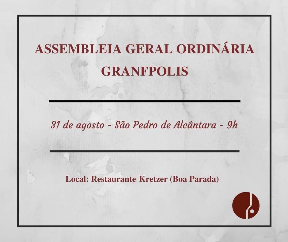 Read more about the article Segurança pública e questões tributárias na pauta da Assembleia da GRANFPOLIS em São Pedro de Alcântara, dia 31