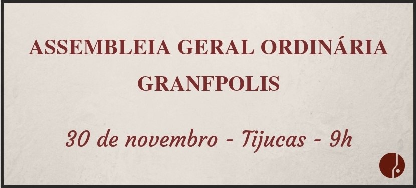 Read more about the article GRANFPOLIS fará em Tijucas a última Assembleia Geral do ano