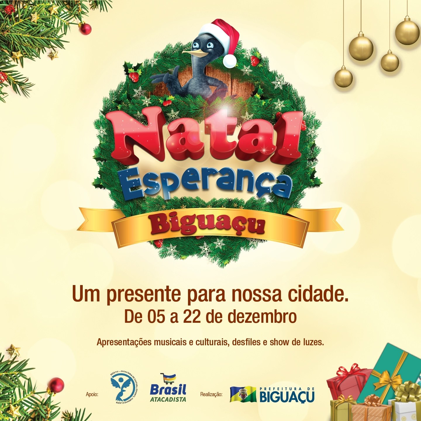 You are currently viewing Prefeitura divulga a programação de Natal e Ano Novo