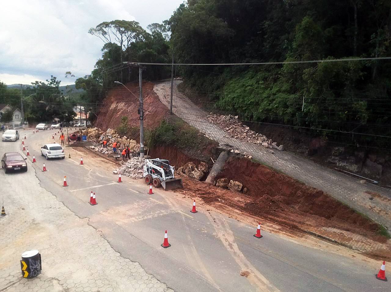 You are currently viewing Obras na área central do município avançam