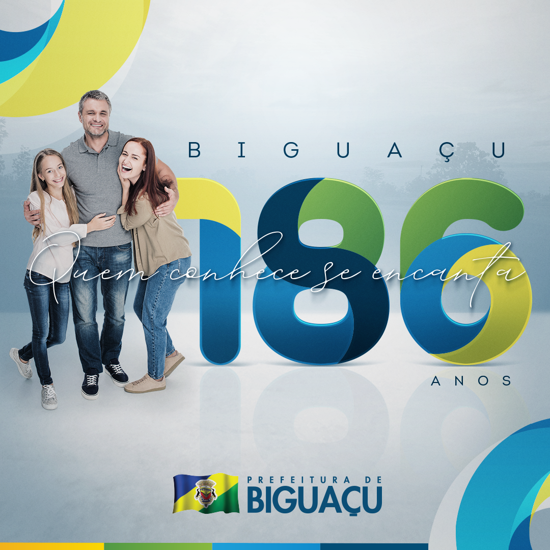 You are currently viewing Prefeitura divulga programação dos 186 anos de Biguaçu