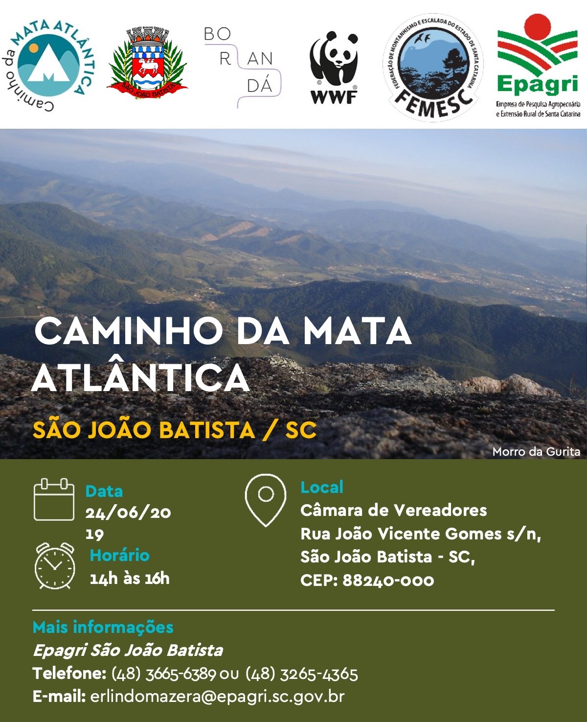 You are currently viewing SJB recebe reunião sobre projeto Caminho da Mata Atlântica