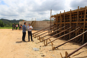 Read more about the article Construção da Estação de Tratamento de Esgoto de SJB é visitada pela Funasa