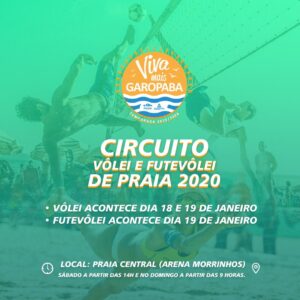Read more about the article Viva mais Garopaba inicia competições esportivas neste sábado com Vôlei e domingo com Futevôlei e vôlei