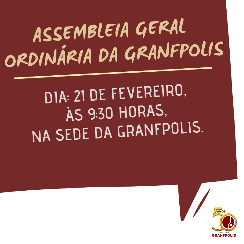 You are currently viewing GRANFPOLIS vai eleger nova diretoria nesta sexta-feira, dia 21