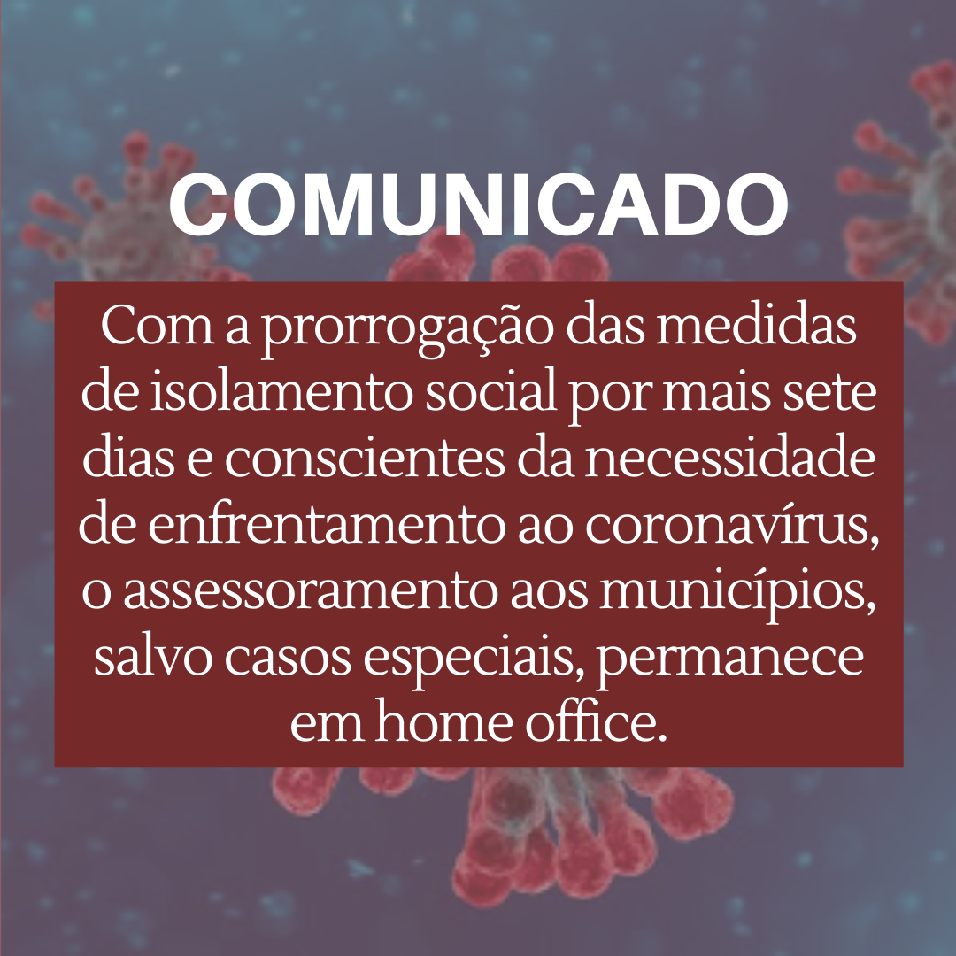 Read more about the article Comunicado da GRANFPOLIS