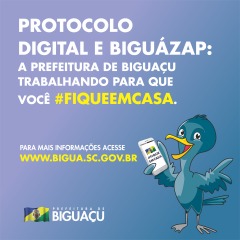 Read more about the article Protocolo Digital e BiguáZap: Prefeitura de Biguaçu oferece atendimento on-line durante isolamento social