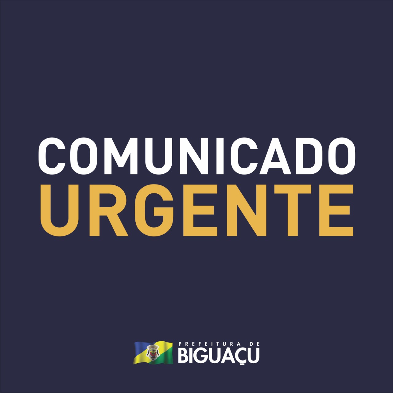 You are currently viewing COMUNICADO OFICIAL: Biguaçu registra o primeiro caso de Coronavírus