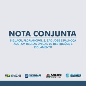 Read more about the article Prefeituras da Grande Florianópolis definem regras contra a Covid-19
