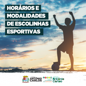 Read more about the article Prefeitura divulga horários e modalidades de escolinhas esportivas oferecidas pela Secretaria de Esportes