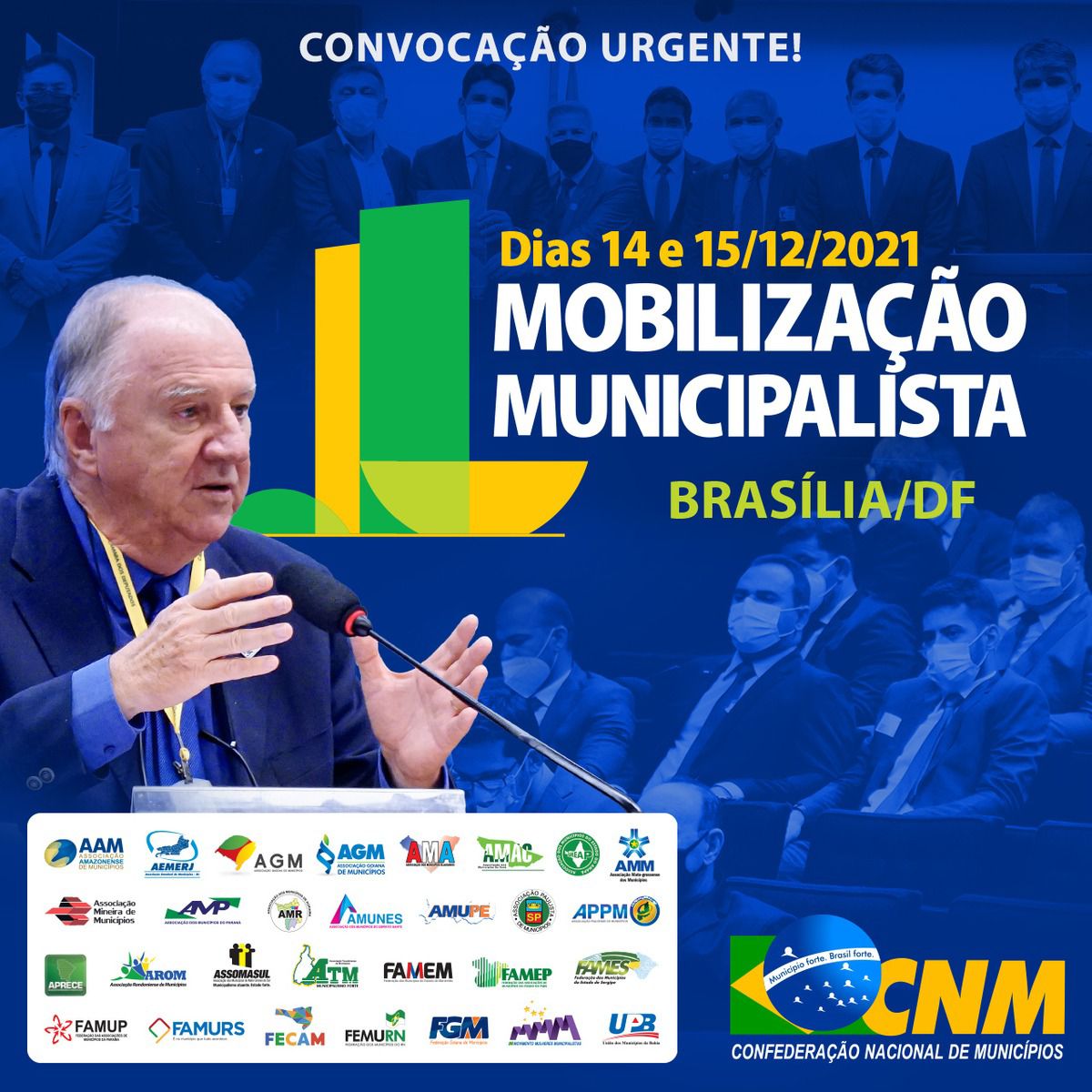 Read more about the article Mobilização Municipalista em Brasília