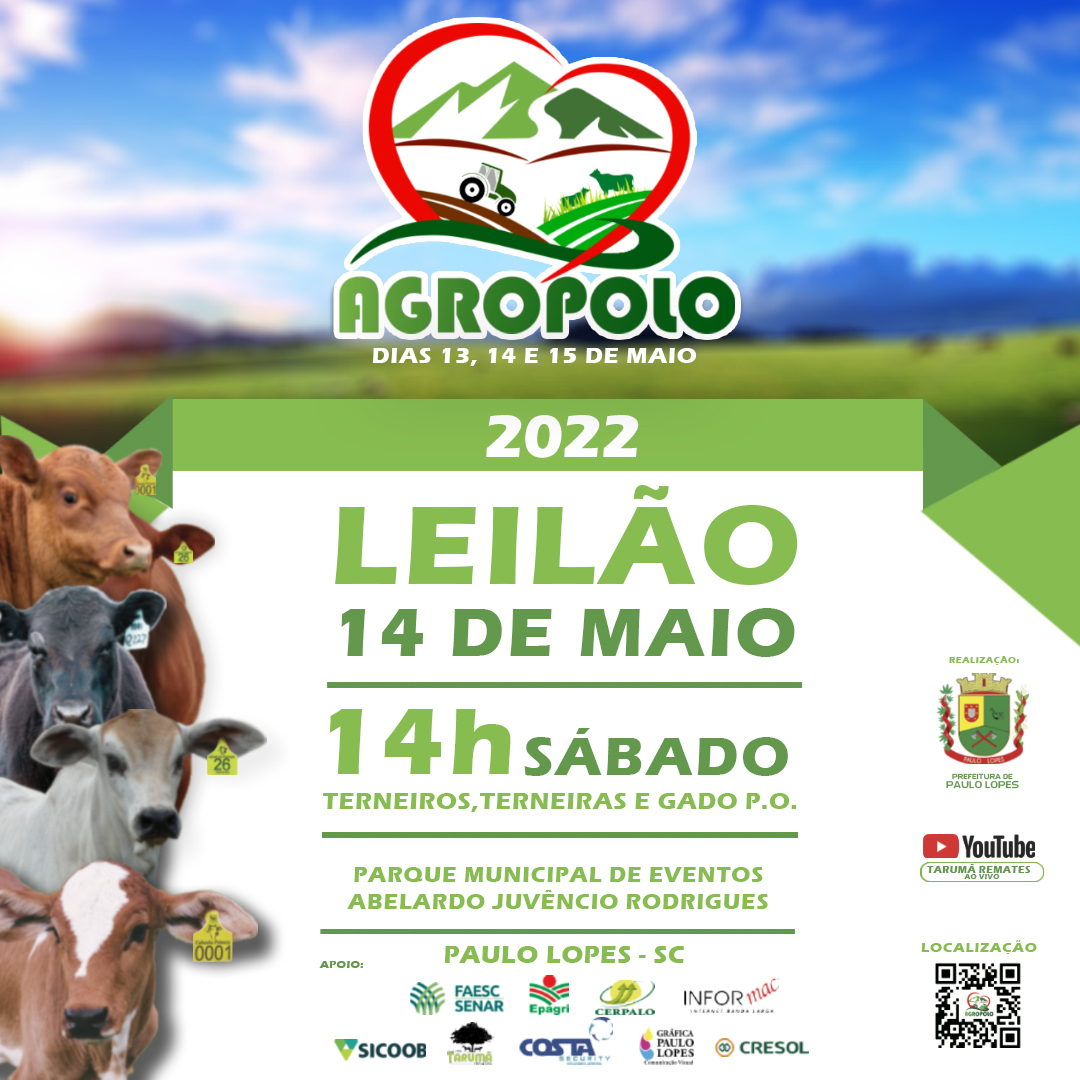 You are currently viewing Paulo Lopes promove a 1ª AGROPOLO