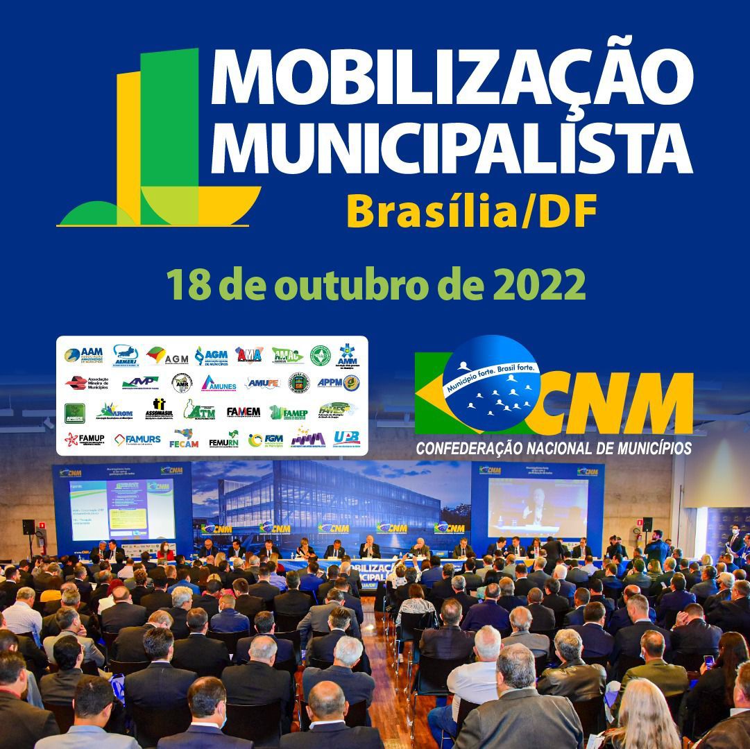 Read more about the article Movimento Municipalista dia 18 de outubro em Brasília