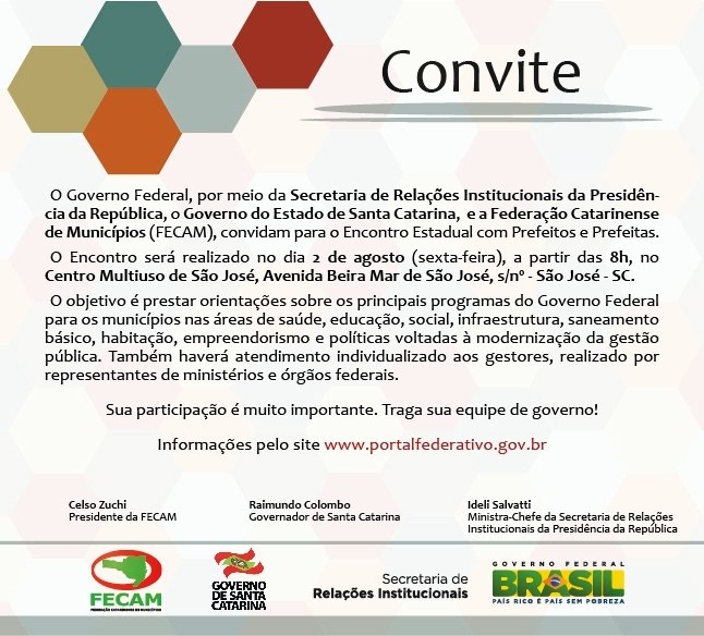 You are currently viewing ENCONTRO DE PREFEITOS(AS) DE SC